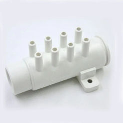 8 holes PVC air Manifold 1"x 8mm air distributor for bathtub tub and hot tub spa 30-168