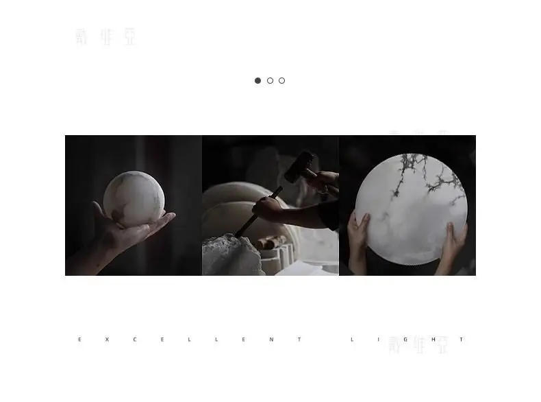 Description Picture 3 of itemModern minimalist all copper marble lamp square bedroom living room ceiling light Minimalist ceiling light for China study room