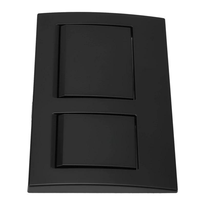 Description Picture 5 of itemToilet Push Plate For Geberit ALPHA 15 Chrome Dual Flush Plate Plastic Black Dual Flush Plate Bathroom Parts