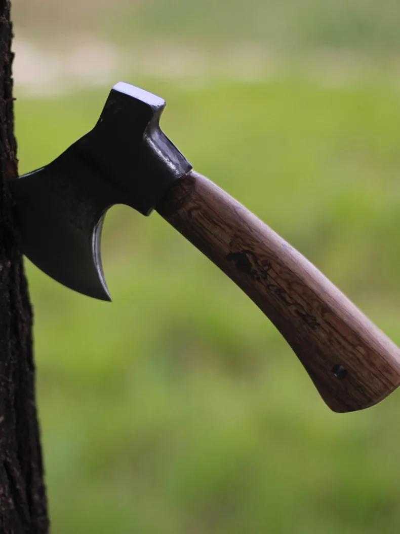 Description Picture 5 of itemPortable Small Axe Hand Tool Hatchet Multifunctional Survival Ax Tactical Ax Outdoor Axe for Cutting Wood Camping Supplies