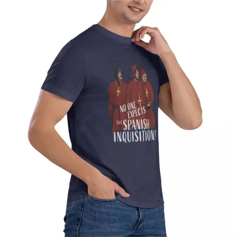 Description Picture 4 of itemNo One Expects the Spanish Inquisition! Classic T-Shirt Short sleeve t shirt for men boys animal print shirt mens white t shirts