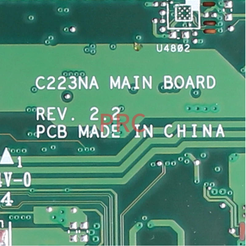 Description Picture 6 of itemC223NA Mainboard For ASUS C523NA C423NA C223N C523N C423N Laptop Motherboard REV.2.2 N3350 RAM 4G SSD 32G Notebook Mainboard