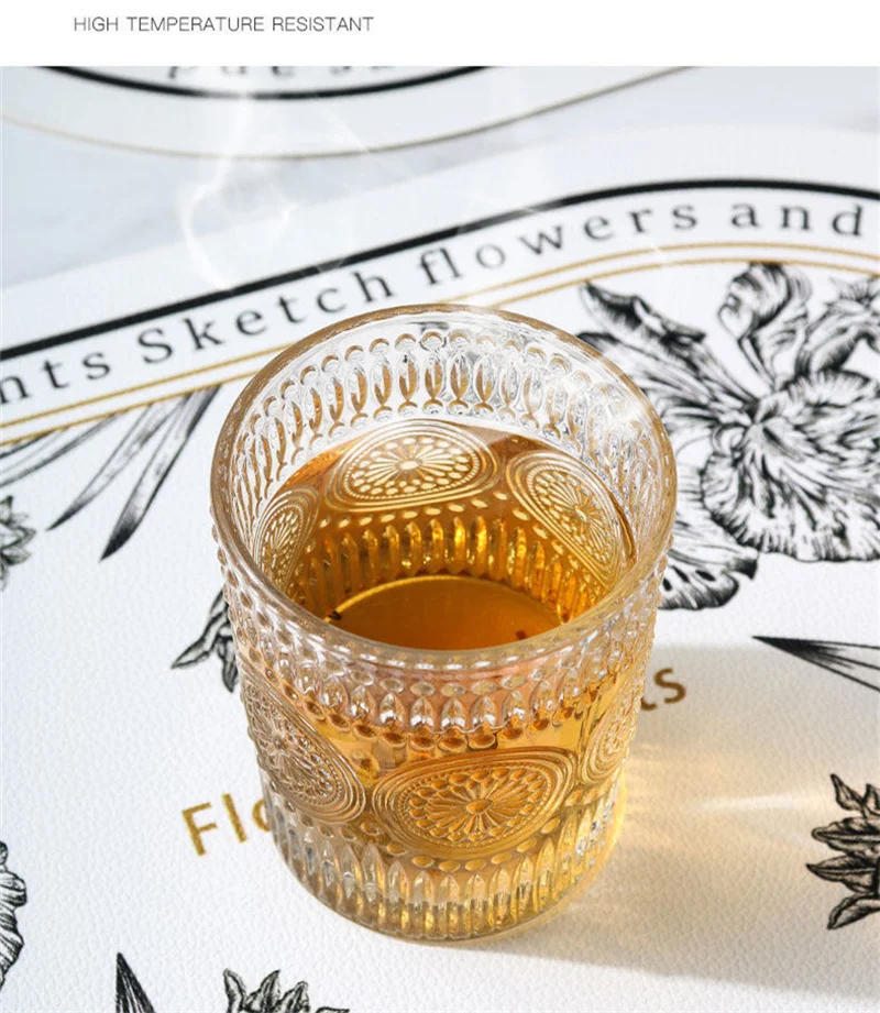 Description Picture 4 of itemOil-proof Placemat for Dining Table Dinnerware Mat Cup Coaster Insulating Mats Coffee Table Accessories Nordic Home Decor