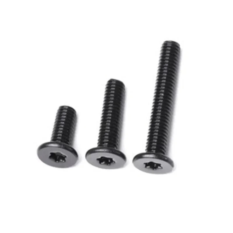 Description Picture 4 of item5/10/50pc CM Torx thin screw M2 M2.5 M3 M4 M5 M6 M8 A2-70 Stainless Steel black colour Six-Lobe Ultra Thin Flat Wafer Head Screw