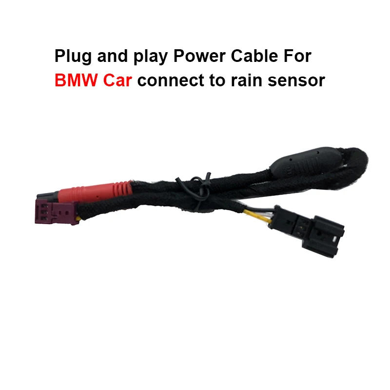 Description Picture 5 of itemPlug and play Power Cable For Car Dvr Dash Cam For BMW For Audi For VW For Mercedes Benz Connect the Rain Sensor/Reading Lamp