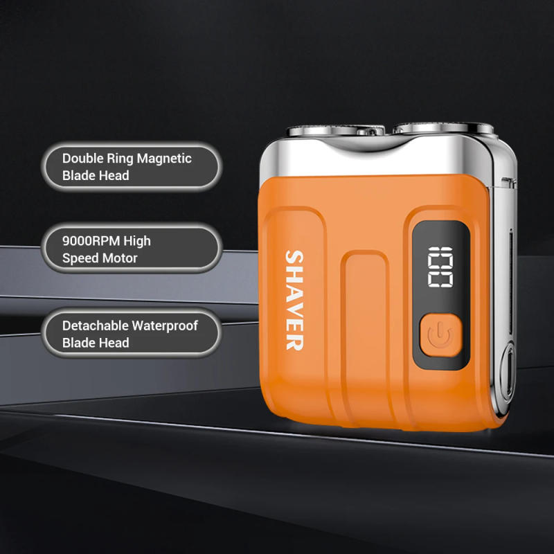 Description Picture 4 of itemMini Electric Shaver Intelligent Digital Display Travel Razor Household Beard Trimmer Tool Shaver Type-C Rechargeable Men's Gift