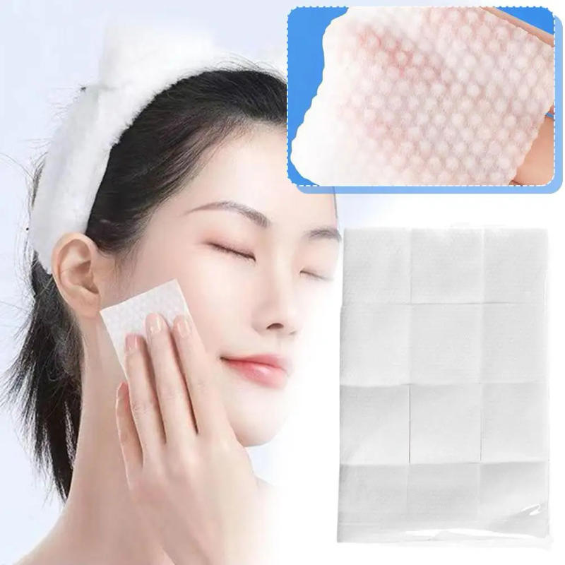 Description Picture 6 of itemHigh End Pearl Grain Cotton Pads Makeup Remover Special Cotton Beauty Pads Face Section Wipers Boxed Salon Thick Of Pack La V7K7