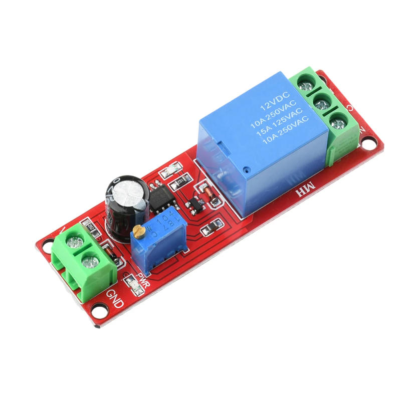 Description Picture 6 of itemDC 5V 12V Time Delay Module NE555 Relay Delayed Turn-off / Delayed Turn-onTiming Relay Timer Control Switch for Car Relays