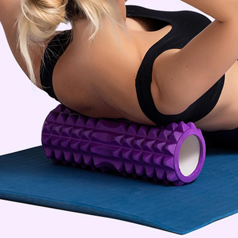 Description Picture 2 of item30cm Yoga Column Gym Fitness Pilates Foam Roller Exercise Back Massage Roller Yoga Brick Home Fitness Equipment