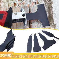 Electric reciprocating saw blade metal rust removal cement floor wall putty cleaning alloy scraper cleaning tool accessories