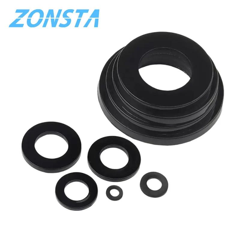 Description Picture 6 of itemNylon Flat Washer M2 M2.5 M3 M4 M5 M6 M8 M10 M12 M14 M16 M18 M20 Black White Plastic Sealing Hard Washers Insulation Gasket Ring