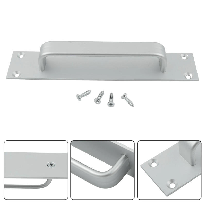 Description Picture 2 of itemAlloy Handles Door Handles Aluminum Alloy Free Balcony Sliding Closet Door Handles Door Barn Door Handle High-quality Materials
