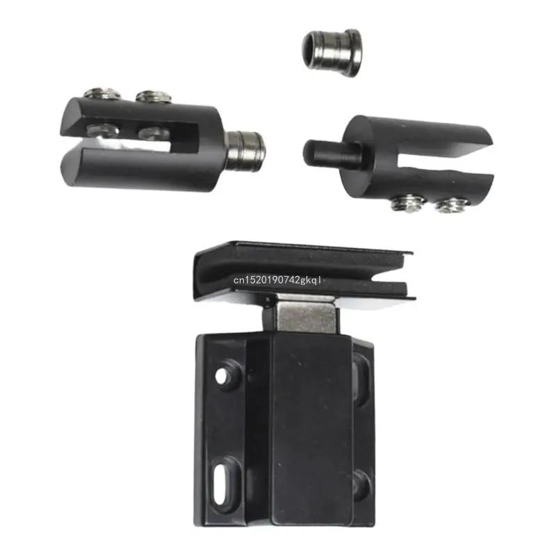 Description Picture 6 of itemGlass Door Pivots Hinges with Single Swinging Motion Top & Bottom Mount Brass Single Door Top & Bottom Pivots Hinges set