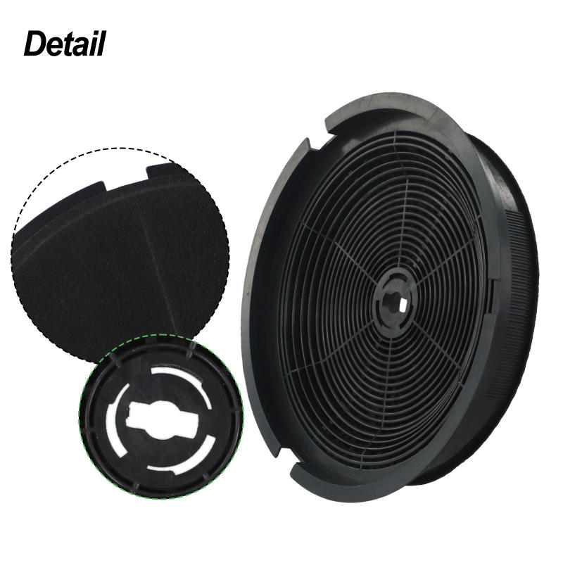 Description Picture 3 of item1PCS 1015427 Active Carbon Filter For Extractor Hood For Refsta K25 190mm Round Active Charcoal Filter For Exhaust Hoods