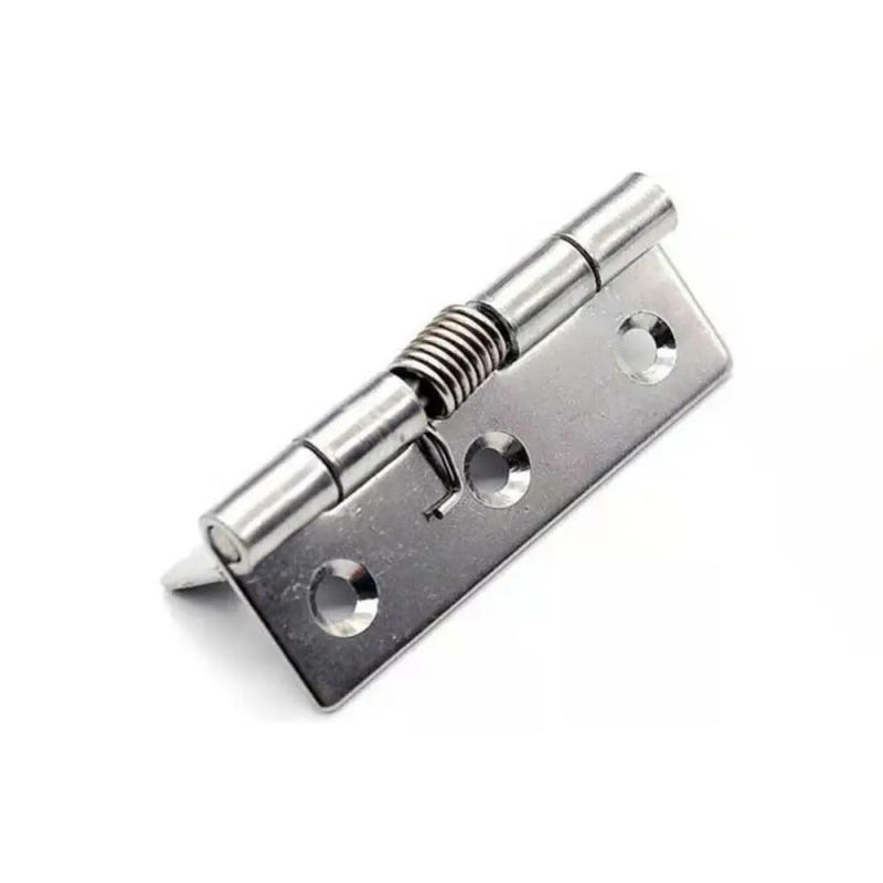Description Picture 5 of itemDurable Automatic Door Hinge Rebound Stainless Steel Spring Hinges Hydraulic Buffer Cross Self Closing Hinge Windows