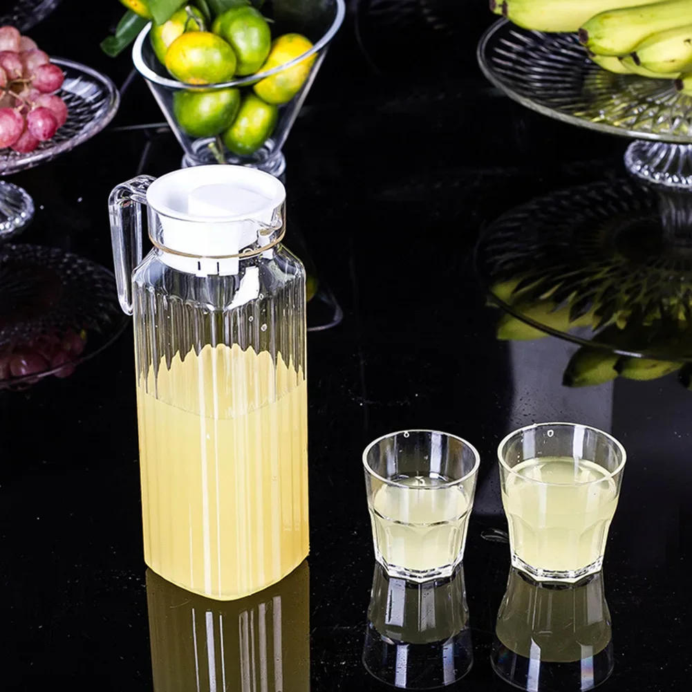 Description Picture 3 of item1.1L Water Juice JUG Pitcher Bottle Cocktail Fridge Kitchen Home Lids For Storing Fresh Juice Drink Kitchen Tool