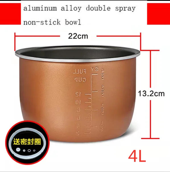 Description Picture 6 of itemElectric Pressure Cooker Bowl for Multicooker, 2L/2.5L/2.8L/4L/5L/6L