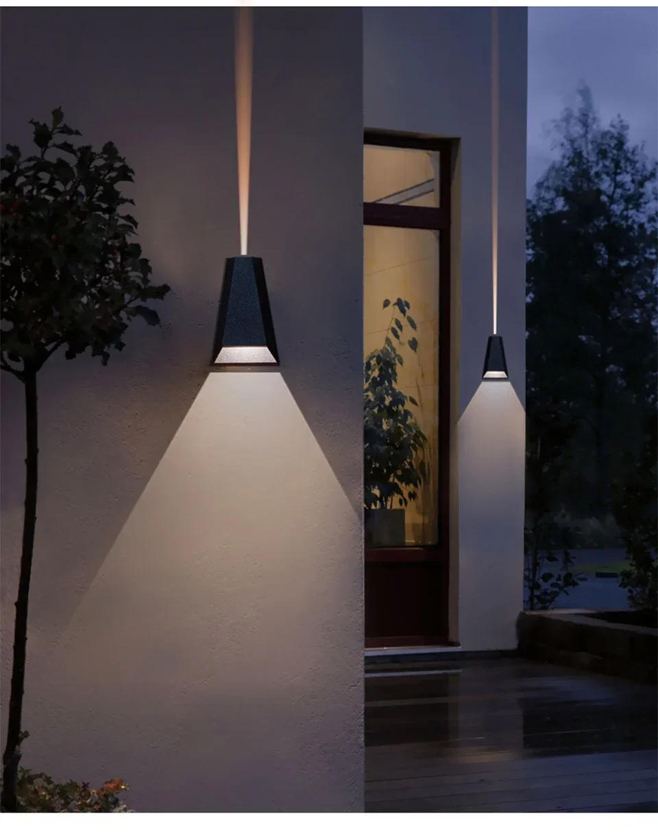 Description Picture 6 of itemOutdoor LED Wall Lightin Waterproof  Washer Lamp Garden Balcony Wall Lamps Staircase Aisle Lamp Villa Exterior Lamp