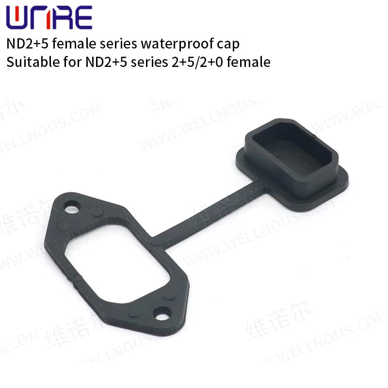 Description Picture 6 of itemElectric Bike Charging Port Socket M20 M25 ND2+5 Female Plug Black Waterproof Cap