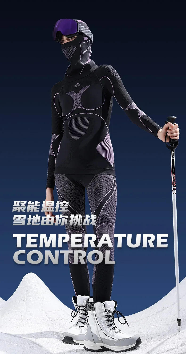 Description Picture 2 of itemMen Women Cold-Proof Thermal Scarf Winter Ski Hat Balaclava Full Face Mask Ski Cycling Hunting Head Neck Cover Helmet Liner Cap