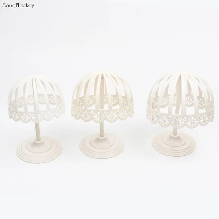 Description Picture 2 of item1pc Baby Child Kid Mannequin Head Model Dome Hat Holder Rack Storage Wigs Show Display Stand Organizer Shelf Plastic Holder Rack