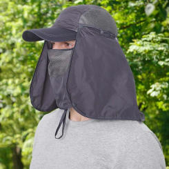 Fishing Hat Sun Protector Quick-drying Face Neck Cover Protection Anti-UV Full Head Cap Headwaer For Outdoor Activities