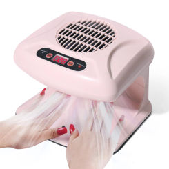 LINMANDA Air Nail Art Dryer With Automatic Sensor 300W Timing Warm Cool Wind  Air Nail Fan Blow Dryer for Both Hands And Feet