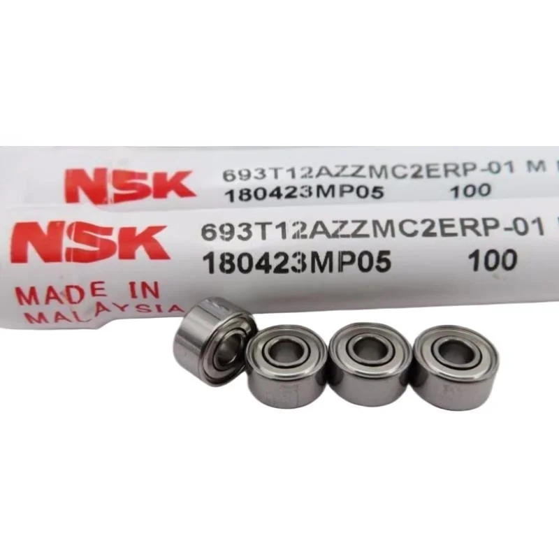 Description Picture 5 of item50pcs original NSK bearing 693ZZ 3*8*4mm R-830ZZ precision miniature ball bearings 3x8x4 mm 693 693Z motor fan bearing