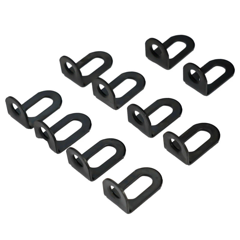 Description Picture 4 of item10pcs Stainless Steel Corner Brackets Black Right Angle L Shape Brace Bracket For Wardrobes Cabinets Chairs Home Hardware