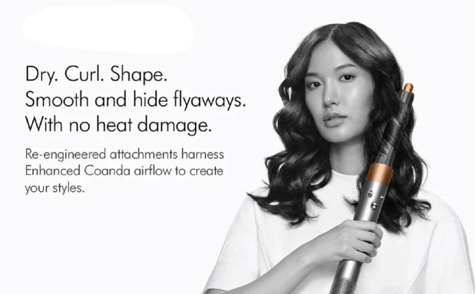 Description Picture 2 of itemCurling Iron Wearing Hair Dryer Hot Comb Air Professional Curling Iron Hair Straightener Spazzola Capelli ë‹¤ì´ìŠ¨ HS05 Cepillo