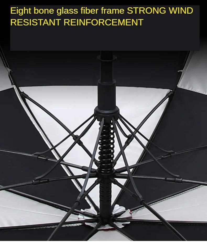 Description Picture 6 of itemPGM Golf Umbrella Double-layer Wear-resistant Rain-proof Sunscreen Fiberglass Material Spring and Summer Automatic Manual YS003
