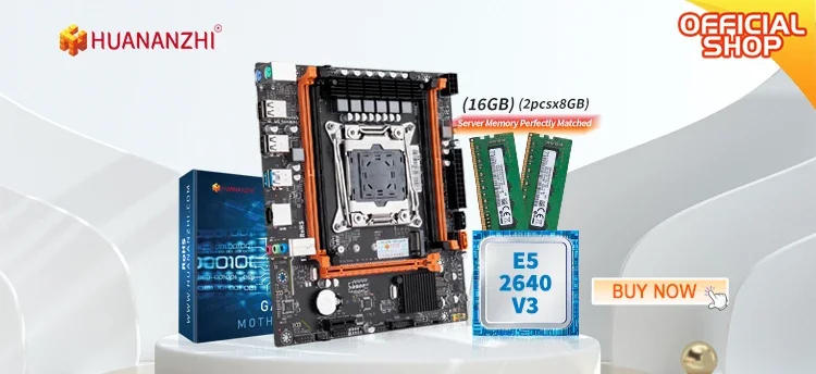 Description Picture 5 of itemHUANANZHI X99 P4F LGA 2011-3 XEON X99 Motherboard with Intel E5 2673 V3 Support DDR4 RECC memory combo kit set NVME SATA
