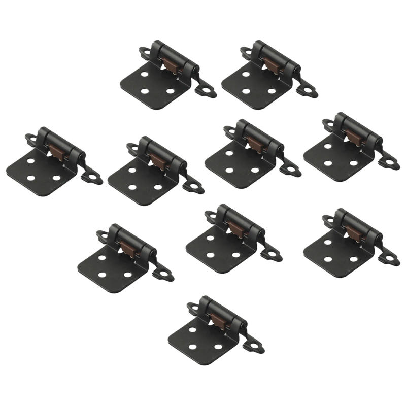 Description Picture 5 of item10pcs Self Closing Overlay Flush Cabinet Hinge Heavy Duty Door Cupboard Hinges 7x4x3cm For All Kitchen Cabinets Furniture Door