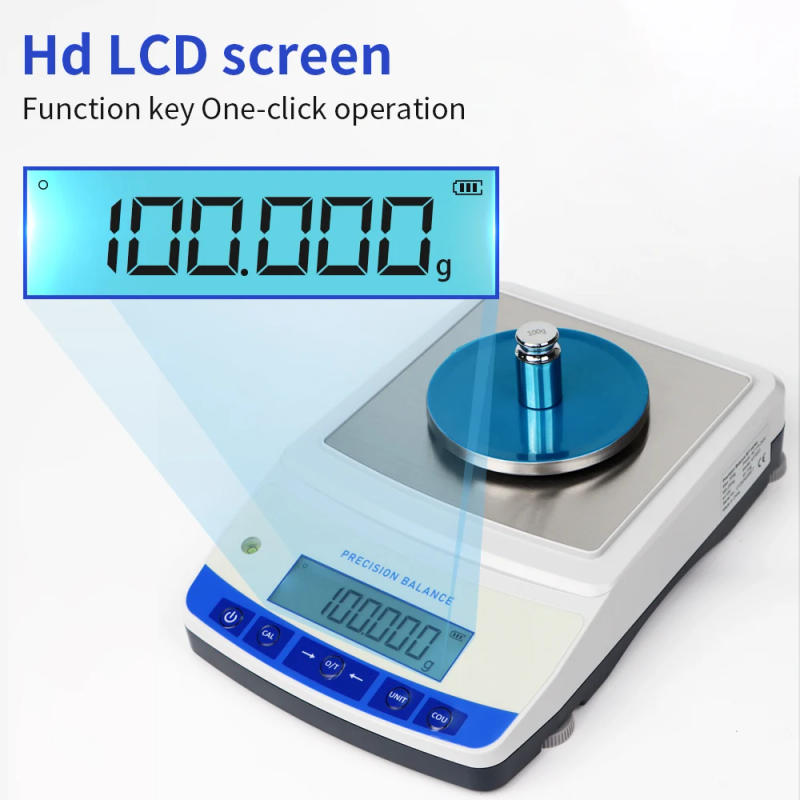 Description Picture 5 of item500G 0.001G High Precision Electronic Balance Lab Analytical Balance Scale Kitchen Jewelry Weighing Scales with RS232 Port