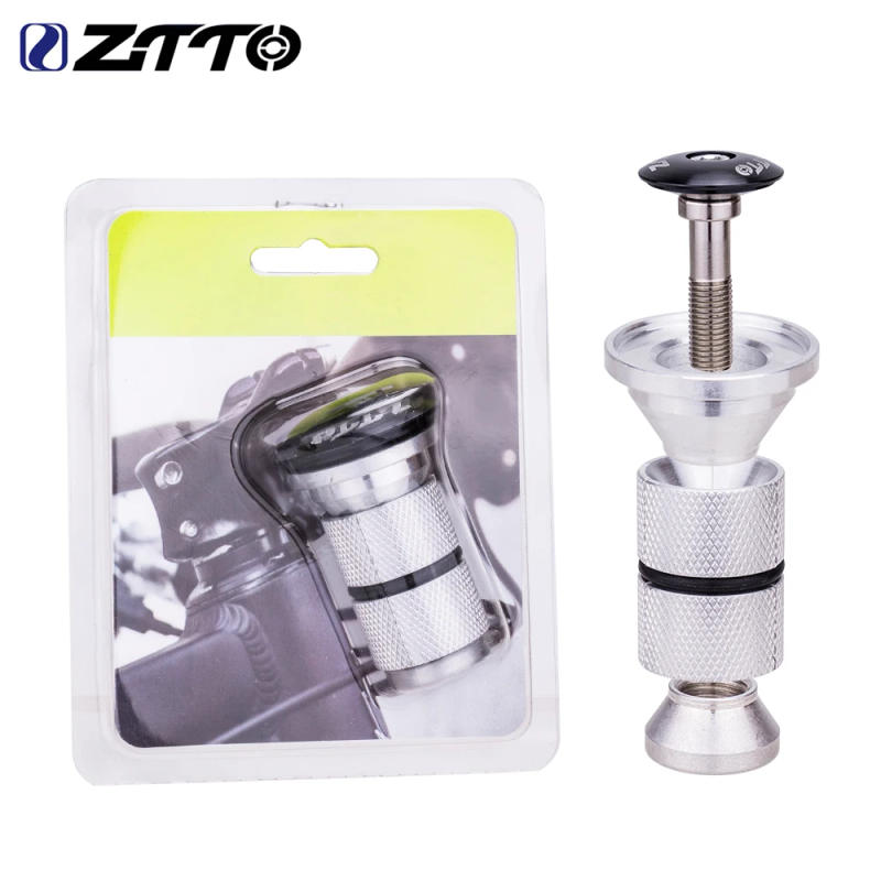 Description Picture 2 of itemZTTO Bicycle Compression Plug Steerer Headset Expansion Insert Bowl Bolt Top Cap Mount 1 1/8" Expander Star Nut For Carbon Fork