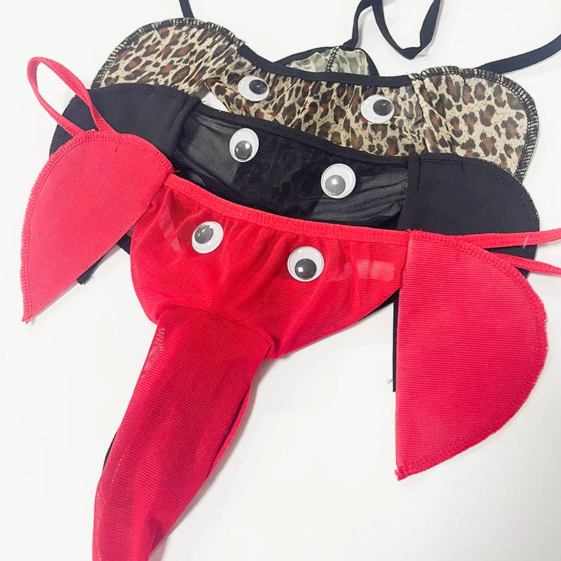 Description Picture 2 of itemSexy Men's G String Stylish Elephant Bulge Pouch Men Thong Elastic Erotic Lingerie Tanga Hombre Gay Underwear Porno Dessous Men