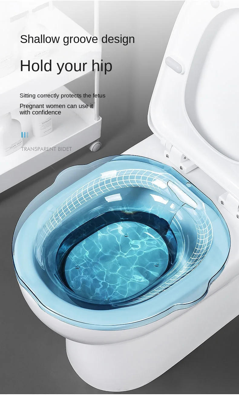 Description Picture 3 of itemBidet wash ass artifact female bubble medicine private parts fumigation free squat male hemorrhoid toilet bowl