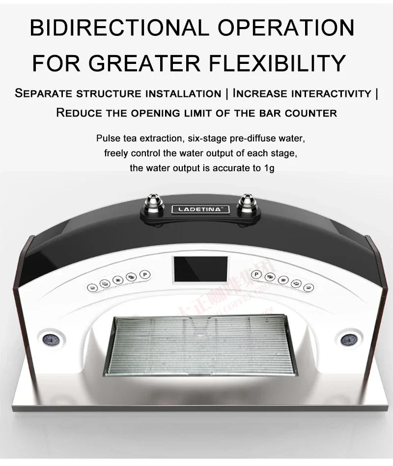 Description Picture 6 of itemProfessional Coffee MachineBuild In Desktop Semi Automatic Tea Brewing Machine Equipment Teapresso Machine For Bubble Tea Commer