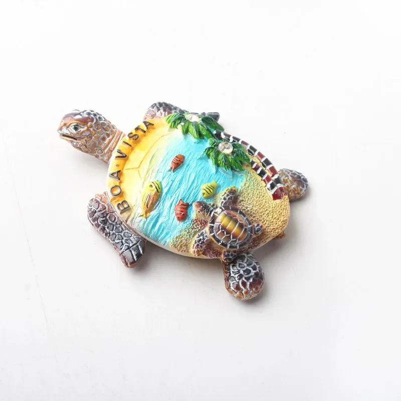 Description Picture 4 of itemCape Verde Travelling Souvenirs Fridge Magnets Cute Turtle Manetic Stickers for Message Board Kawaii Gifts Crative Home Decor