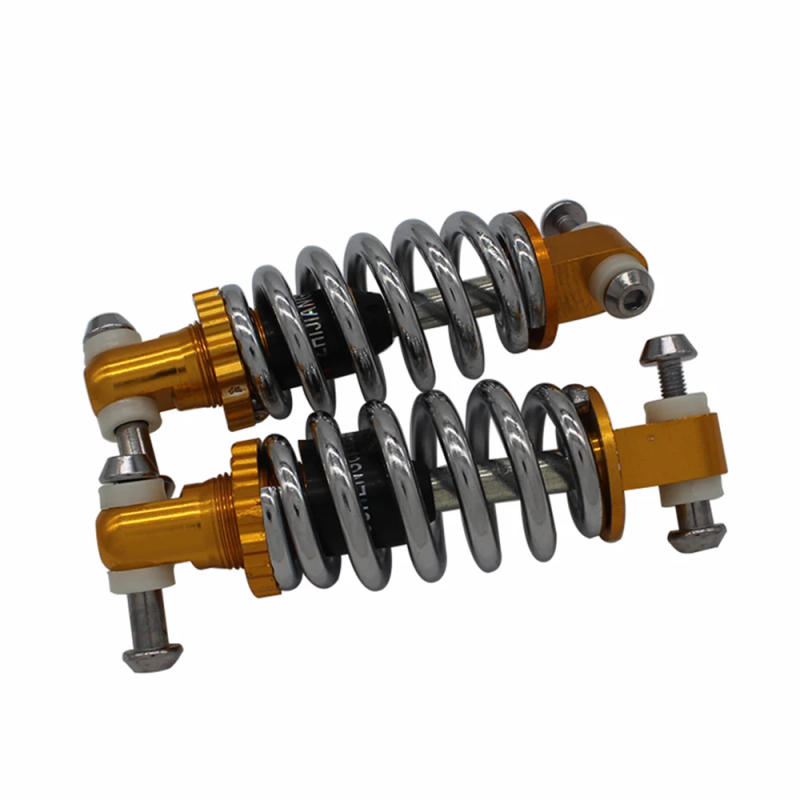 Description Picture 5 of itemOriginal FLJ T11 Electric Scooter Rear Spring Shock Absorber 110/125mm Gold 6mm High Pressure Spring Accessories