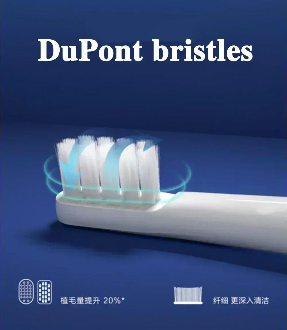 Description Picture 2 of item3Pieces Toothbrush Heads For Xiaomi Mijia T100 Mi Smart Electric Toothbrush Replacement