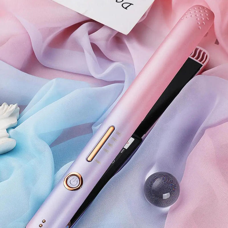 Description Picture 5 of item2 In 1 Hair Curling Straightening Iron Hairstyle Tool Portable Curling Iron Dual Use Hair intelligent Temperature Control Travel