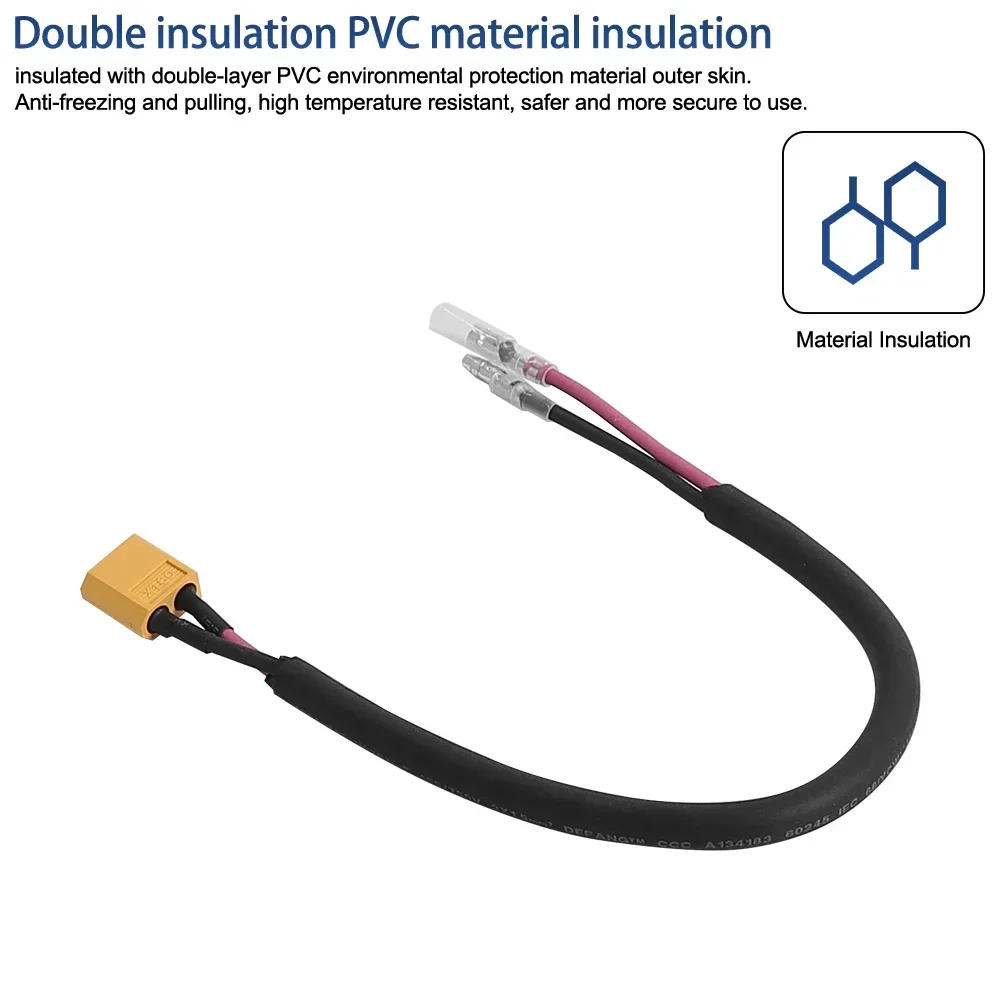 Description Picture 4 of itemBattery Connector Cables Power Cables XT60 Connector Cable Center Drive Motor for BAFANG BBSHD BBS01B BBS02B Electric Bicycle