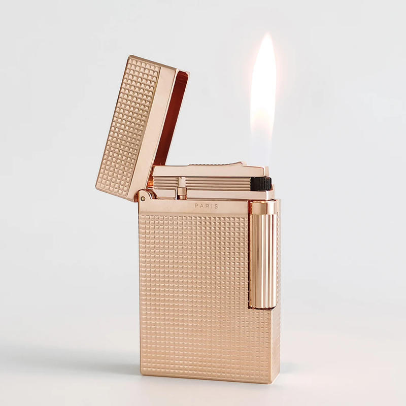 Description Picture 2 of itemLigne2 Lighter Engraved Classical Sound Special Cigarette Smoking Tools Refill Butane Gsa Men Luxury Gift