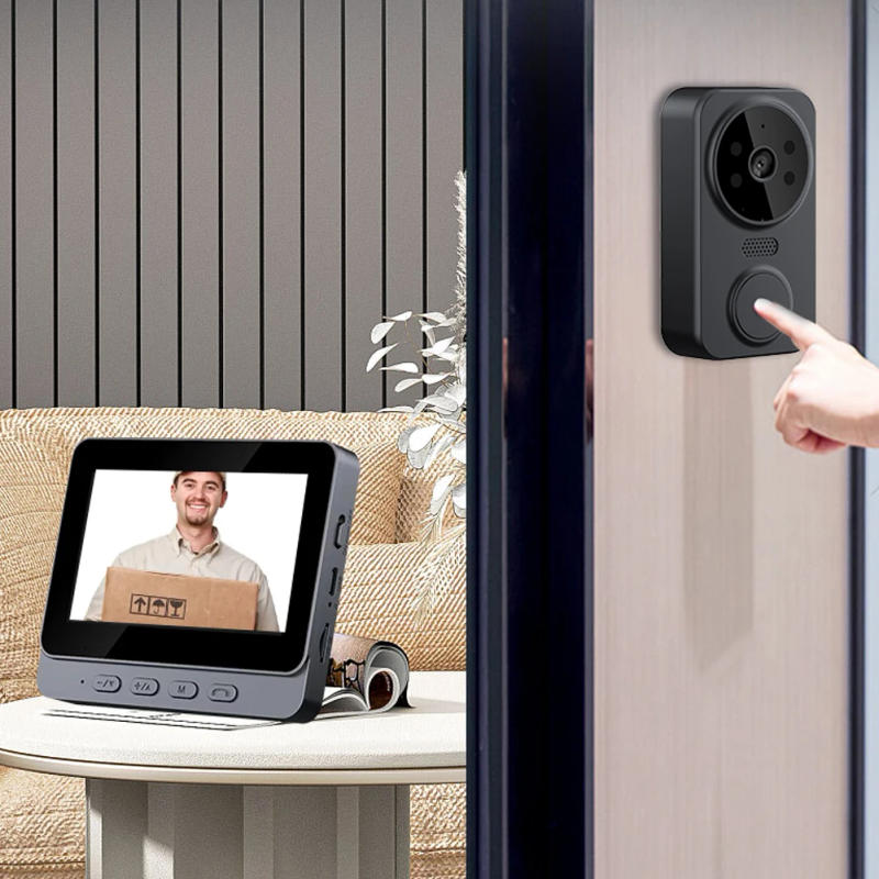 Description Picture 5 of itemDoor Eye Camera 2.4G WiFi Automatic Sensing Home Digital Viewer 4.3 Inch IPS Screen Smart Video Doorbell Camera Two-Way Intercom