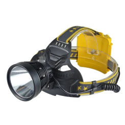 Long Shot Outdoor Headlamp with P70 LED Cree  Super Bright Headlight with Three 18650 Batteries Better for Camping  Fishing