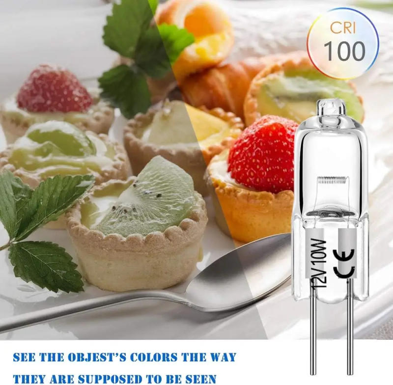 Description Picture 5 of item5-Piece G4 Halogen Bulb T3 10W 20W G4 Bi-Pin JCR Microscope Bulb AC 6V 12V for Under Cabinet Puck Light Chandelier Track Light