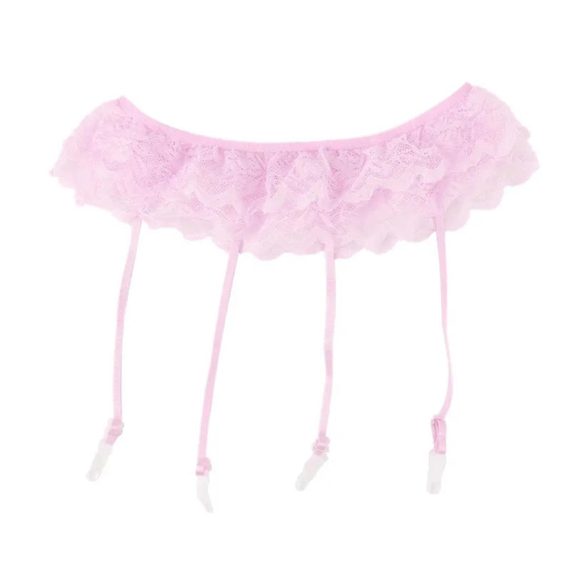 Description Picture 3 of itemWomen Sexy Lace Top Thigh-Highs Hot Leggings Stockings Fashion Socks+Suspender Garter Belt