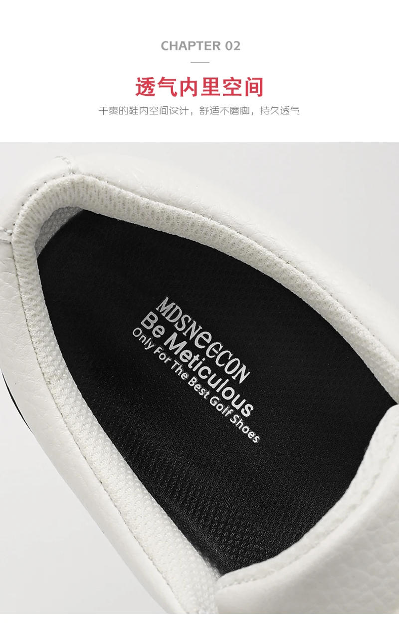 Description Picture 5 of itemProfessional Spikeless Golf Shoes Men Luxury Golf Footwears Comfortable Walking Sneakers