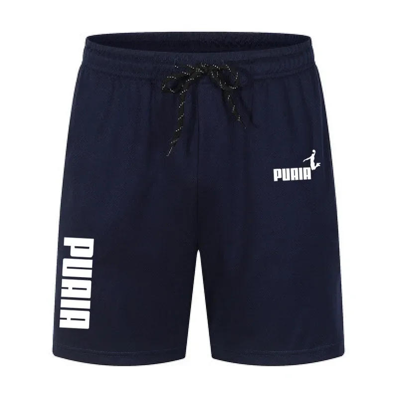 Description Picture 5 of itemSummer Shorts for Men 2023 New in Polyester Breathe Gym Fitness Elastic Drawstring Basketball Running Casual Sport Shorts